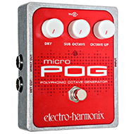 Electro Harmonix Micro POG Polyphonic Octave Generator Pedal